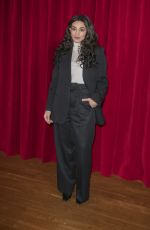 CAMELIA JORDANA at Ami Alexandre Mattiussi Fashion Show at Paris Fashion Week 01/14/2020