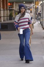 CAMILA ALVES Leaves Greenwich Hotel in New York 01/12/2020
