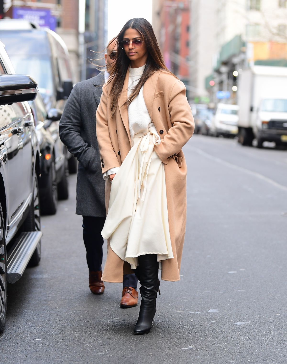 CAMILA ALVES Out and About in New Jersey 01/11/2020 – HawtCelebs