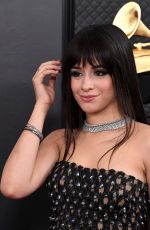 CAMILA CABELLO at 62nd Annual Grammy Awards in Los Angeles 01/26/2020