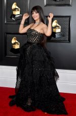 CAMILA CABELLO at 62nd Annual Grammy Awards in Los Angeles 01/26/2020