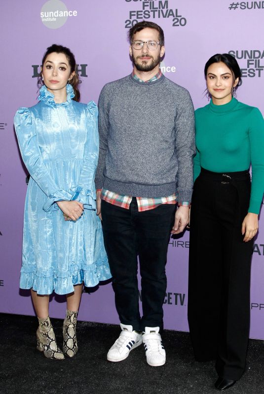 CAMILA MENDES and CRISTIN MILIOTI at Palm Springs Premiere at 2020 Sundance Film Festival 01/26/2020
