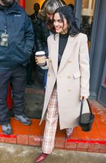 CAMILA MENDES Out for Coffee in Park City 01/25/2020