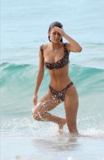 CAMILA MORRONE in BIkini at a Beach in St Barth 12/31/2019