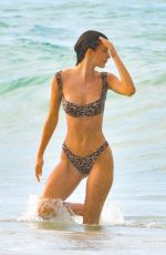 CAMILA MORRONE in BIkini at a Beach in St Barth 12/31/2019