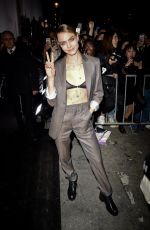 CARA DELEVINGNE Arrives at Dior Mens Fashion Show in Paris 01/17/2020