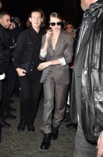 CARA DELEVINGNE Arrives at Dior Mens Fashion Show in Paris 01/17/2020