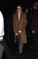 CARA DELEVINGNE at Cavier Kaspier Restaurant in Paris 01/17/2020
