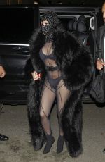 CARDI B Arrives at Laundered Works Corp at Paris Fashion Week 01/16/2020