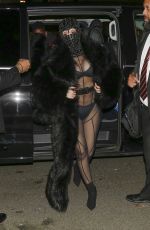 CARDI B Arrives at Laundered Works Corp at Paris Fashion Week 01/16/2020