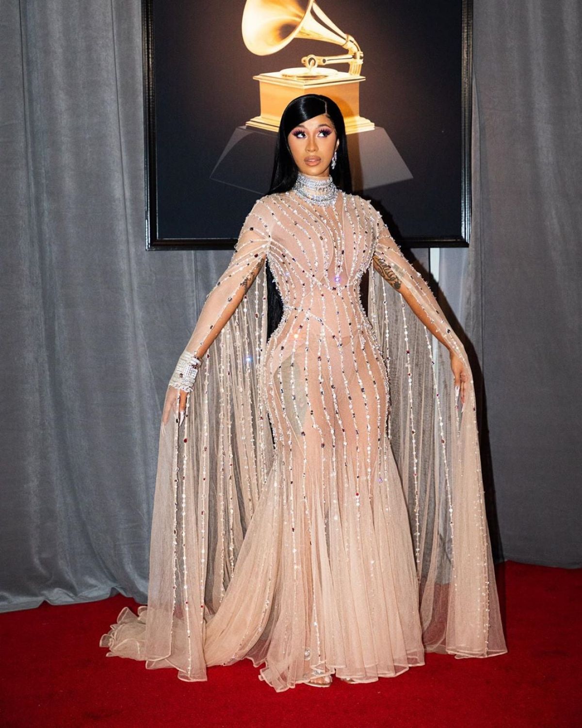 CARDI B at 62nd Annual Grammy Awards in Los Angeles 01/26/2020 HawtCelebs