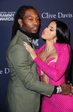 CARDI B at Recording Academy and Clive Davis Pre-Grammy Gala in Beverly Hills 01/25/2020
