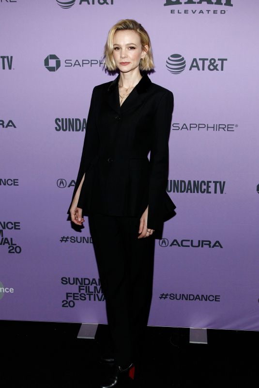 CAREY MULLIGAN at Promising Young Woman Premiere at 2020 Sundance Film Festival 01/25/2020