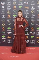 CARLA CAMPRA at 34th Goya Cinema Awards 2020 in Madrid 01/25/2020