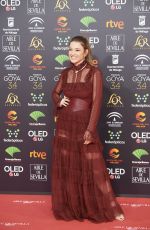 CARLA CAMPRA at 34th Goya Cinema Awards 2020 in Madrid 01/25/2020