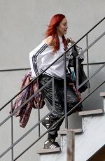 CARMIT BACHAR Arrives at Rehearsals for New Music Video in West Hollywood 01/16/2020