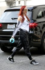 CARMIT BACHAR Arrives at Rehearsals for New Music Video in West Hollywood 01/16/2020