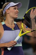 CAROLINE WOZNIACKI at 2020 Australian Open at Melbourne Park 01/20/2020