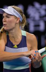 CAROLINE WOZNIACKI at 2020 Australian Open at Melbourne Park 01/20/2020