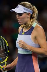 CAROLINE WOZNIACKI at 2020 Australian Open at Melbourne Park 01/20/2020