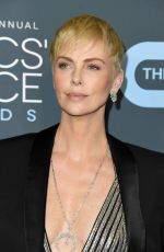 CHARLIZE THERON at 25th Annual Critics Choice Awards in Santa Monica 01/12/2020