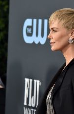 CHARLIZE THERON at 25th Annual Critics Choice Awards in Santa Monica 01/12/2020