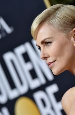 CHARLIZE THERON at 77th Annual Golden Globe Awards in Beverly Hills 01/05/2020