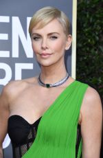 CHARLIZE THERON at 77th Annual Golden Globe Awards in Beverly Hills 01/05/2020