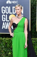 CHARLIZE THERON at 77th Annual Golden Globe Awards in Beverly Hills 01/05/2020