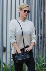 CHARLIZE THERON at a Furniture Store in Los Angeles 01/13/2020