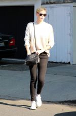 CHARLIZE THERON at a Furniture Store in Los Angeles 01/13/2020