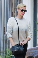 CHARLIZE THERON at a Furniture Store in Los Angeles 01/13/2020
