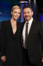 CHARLIZE THERON at Jimmy Kimmel Live 01/15/2020