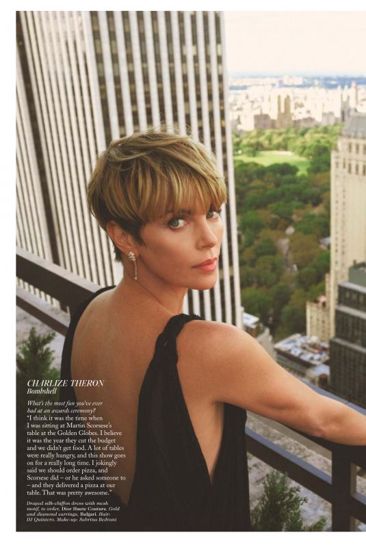 CHARLIZE THERON for Vogue Magazine, UK February 2020