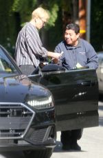 CHARLIZE THERON Out for Lunch at Sunset Marquis Hotel in Los Angeles 01/10/2020