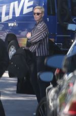 CHARLIZE THERON Out for Lunch at Sunset Marquis Hotel in Los Angeles 01/10/2020