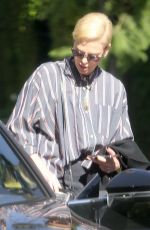 CHARLIZE THERON Out for Lunch at Sunset Marquis Hotel in Los Angeles 01/10/2020