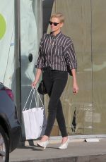 CHARLIZE THERON Out Shopping in Hollywood 01/10/2020