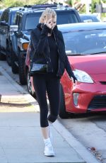 CHARLOTTE MCKINNEY at Blue Bottle Coffee in Santa Monica 01/07/2020