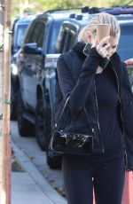 CHARLOTTE MCKINNEY at Blue Bottle Coffee in Santa Monica 01/07/2020