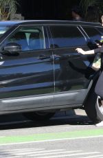 CHARLOTTE MCKINNEY Leaves Kreation in West Hollywood 01/10/2020