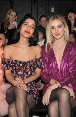 CHIARA FERRAGNI and ELISABETTA CANALIS at Aniye Fall/Winter 2020 Fashion Show in Milan 01/20/2020