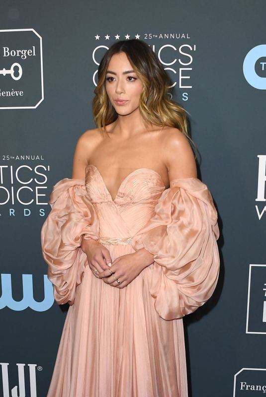 CHLOE BENNET at 25th Annual Critics Choice Awards in Santa Monica 01/12/2020