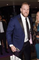 CHLOE MADELEY and James Haskell at Takeaway Awards in London 01/27/2020