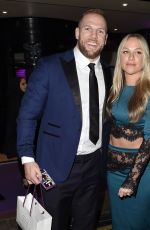 CHLOE MADELEY and James Haskell at Takeaway Awards in London 01/27/2020