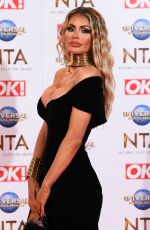 CHLOE SIMS at National Television Awards 2020 in London 01/28/2020