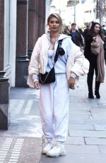 CHLOE SIMS Out Shopping in London 01/04/2020