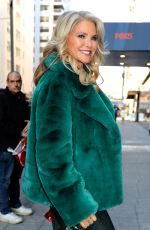 CHRISTIE BRINKLEY Out and About in Los Angeles 01/22/2020