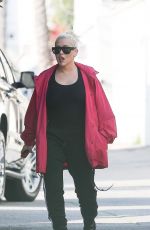 CHRISTINA AGUILERA Out in Santa Monica 01/14/2020