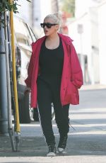 CHRISTINA AGUILERA Out in Santa Monica 01/14/2020
